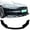 Gloss Black, variant on Ikon Motorsports Front Bumper Lip Fits 2021-2026 Tesla Model S, Carbon Fiber Print PP IK Style 3PCS