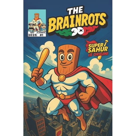 The Brainrots - Il Fumetto Ufficiale Dei THE BRAINROTS #1 - Numero Uno - Il fumetto ufficiale dei Brainrot - Settembre 2025 - by Italian Brainrot Comics: Prima A, Book 2, (Paperback)