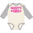 thumbnail image 3 of Inktastic Grampy's Girl Granddaughter Girls Long Sleeve Baby Bodysuit, 3 of 5
