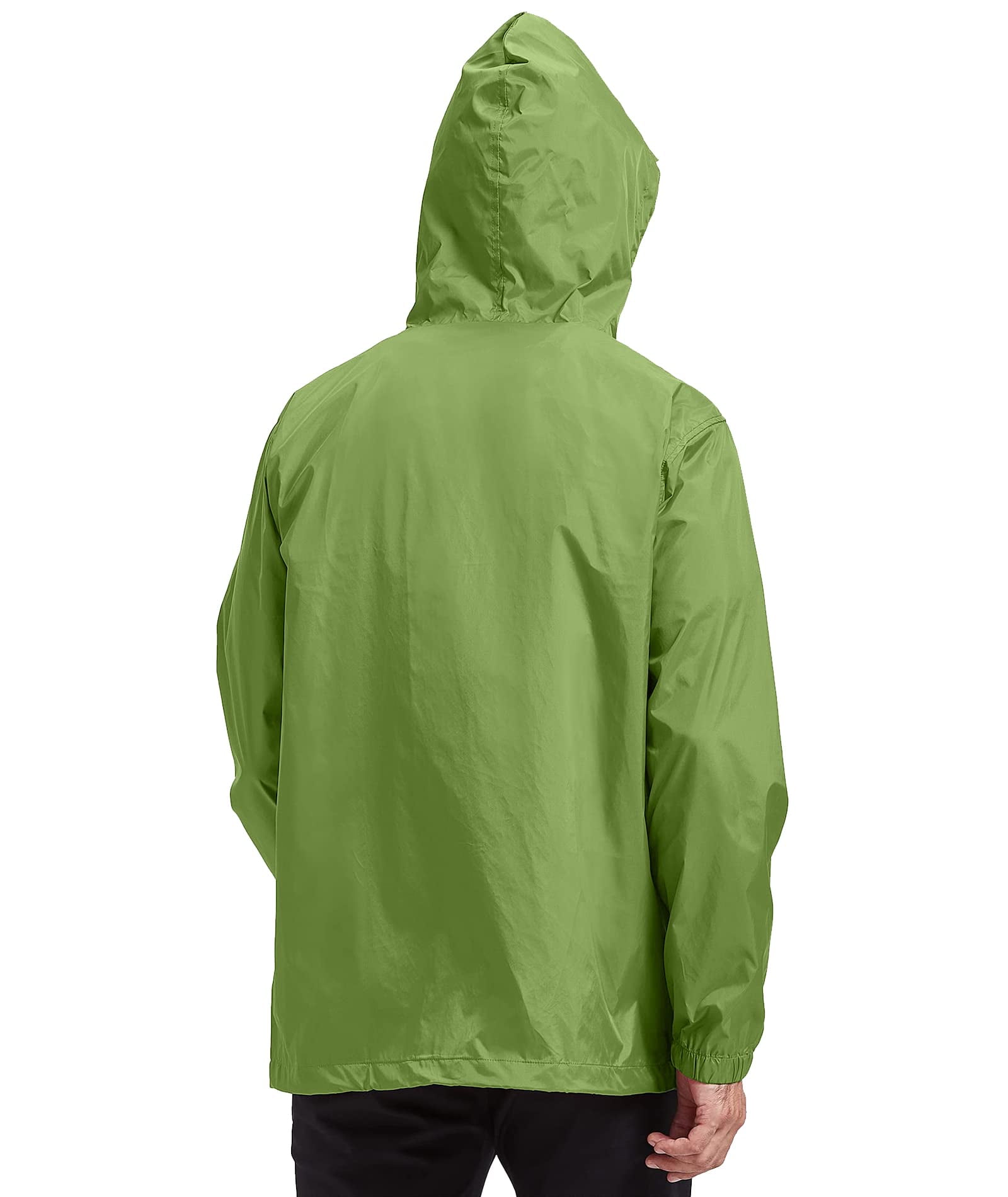 NANFAN Men's Outdoor Sports Jacket Water-Resistant Hiking Mountain Jacket  Multi-Pockets Breathable Rain Jacket Thicken Plus Velvet Keep  Warm,Green-4XL : : Fashion