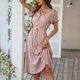 thumbnail image 3 of Vestido de lunares de estación europea desarrollado y diseñado independientemente 2022 Nuevo producto de verano Sen Falda de vuelo grande con cuello de camisa versátil para mujer, 3 of 4