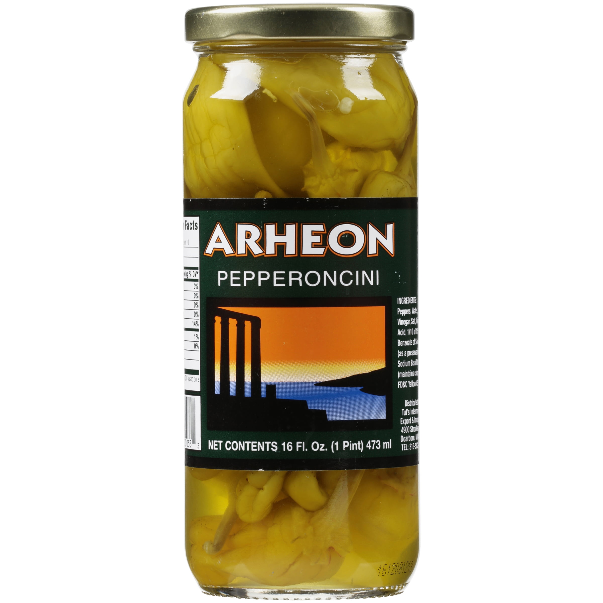 Arheon Pepperoncini Peppers, 16 Oz