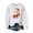 White, variant on Buigttklop Christmas Sweatshirts for Women Kawaii 3D Santa Claus Sweatshirt Funny Gifts Long Sleeve Crewneck Cute Graphic Tops