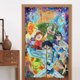 thumbnail image 1 of Cortina para puerta de Trollhunters, cortina opaca con estampado de patrón para ventana, cortina divisoria de ambientes, tapiz para decoración del hogar, 34" de ancho x 56" de largo, 1 of 7