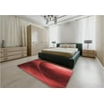 thumbnail image 4 of Ahgly Company Indoor Square Patterned Grapefruit Red Area Rugs, 7' Square, 4 of 6