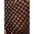 thumbnail image 5 of INSPIRE CHIC Women's Hollow Out Tassle Skirts Beach Cover Up Fish Net Wrap Mesh Sheer Maxi Sarong Swimwear M Black, 5 of 5