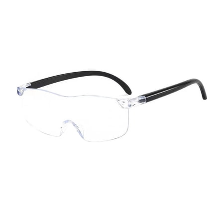 Glasses Riding Gear Magnifying Eyewear for Reading and Crafting Blue Light Blocking Glasses for Close Work Lightweight Aluminum Frame