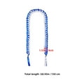 thumbnail image 5 of FRCOLOR 2pcs Graduation Lei Necklace Honor Cord Grad Themed Graduation Webbing Leis Braided Necklace High School University Party Supplies, 5 of 8