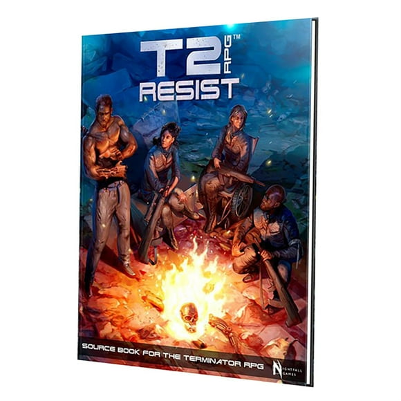 Nightfall Games: The Terminator RPG: T2 Resist - Hardcover RPG Sourcebook, Post-Apocalyptic Roleplaying Game Based On The Movie, Officially Licensed