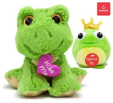 green toad plush