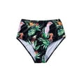 thumbnail image 2 of Blotona Women Swimming Trunks High Waist Swimsuit Bikini Bottoms Tankini Bottom Swim Shorts Plus Size Swimming Trunks Brazilian Shorts, 2 of 8