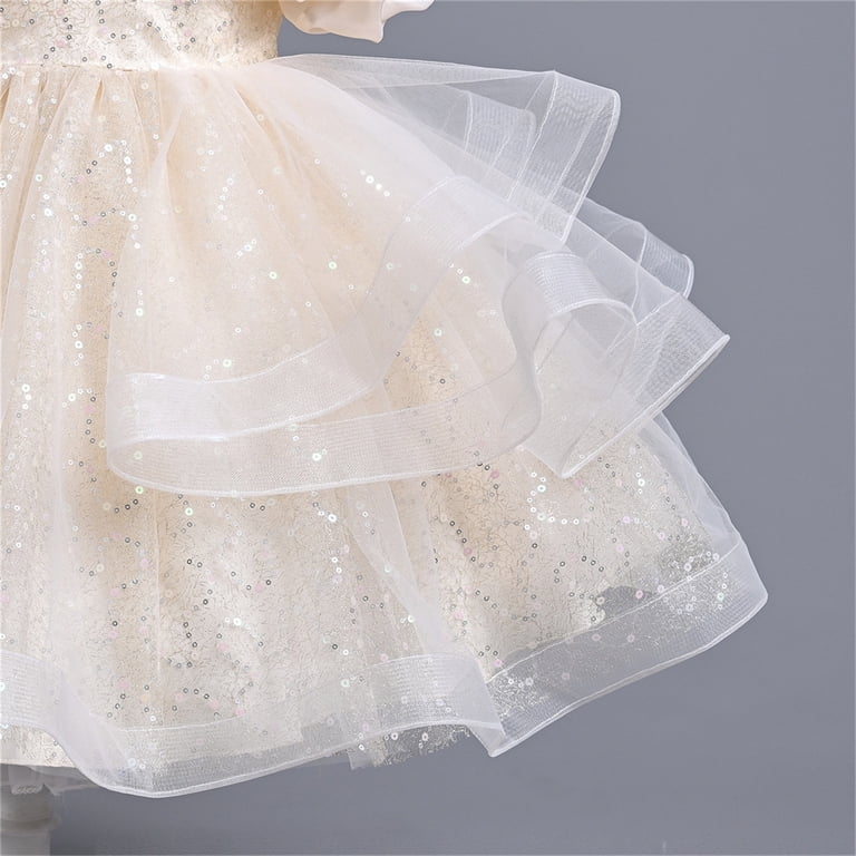beige baptism dresses All included Baptism Dress, Ivory Christening Gown, Baby Girl Baptism –  STYLO main image 1