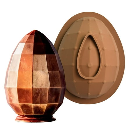 

Egg Shape Cake Decoration Moulds Soft and Easy to Use No Odor Mould for Home Kitchen Bakery Supplies E