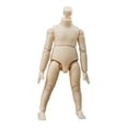 thumbnail image 4 of Figuras de acción de muñecas a escala 1/6, modelo de cuerpo masculino, accesorio de muñeca de juguete para cabeza de muñecas Color de piel CUTICAT Figura de acción, 4 of 8