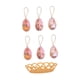 thumbnail image 3 of 6 huevos de Pascua con canasta para decorar, ideales como regalo de fiesta. Impresión de doble conejito, 3 of 9