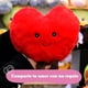 thumbnail image 3 of PELUCHERIA| Corazón Kori. Corazon de Peluche. Regalo de San Valentín. Peluche Suave, Esponjoso y Resistente. Regalo para Novios. Elaborado en poliéster. (Rojo 20cm), 3 of 5