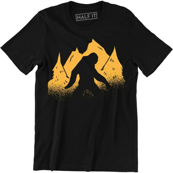 Hide and Seek Champion Funny Mens Soft Bigfoot Sasquatch Retro Tee Shirt
