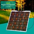 thumbnail image 2 of Panel solar portátil flexible de 50 W y alta eficiencia de 12 V para exteriores, ideal para casa, barco, yate, RV, 2 of 13