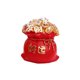 thumbnail image 1 of sweethay Bolsa adornos buena suerte resina pastel decoración tradicional atraer riqueza Artware fortuna figurita de oficina coche regalos Artesanía Rojo sweethay HA072013-02, 1 of 6