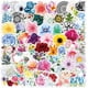 thumbnail image 1 of Paquete de pegatinas HUOGUO Flower para botellas de agua, 100 unidades, 1 of 1