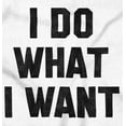 thumbnail image 2 of Do Whatever I Want Rude Attitude Plus Size Crewneck Graphic Tee Shirt Brisco Brands 3X, 2 of 4