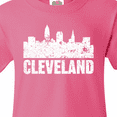 thumbnail image 4 of Inktastic Cleveland Skyline Grunge Youth T-Shirt, 4 of 5