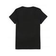 thumbnail image 2 of Women's Empowerment Black T-Shirt with "HOT STORY" & Iconic Portraits - Casual Crew Neck, Short Sleeve, Polyester, Machine Washable - Perfect for Spring/Summer, Spring Summer Apparel|Women's Empower, 2 of 6