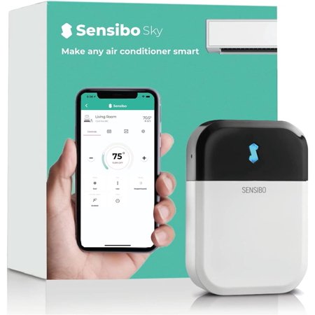 Smart Wireless Air Conditioner Controller. Quick & Easy DIY Installation. Maintains Comfort with Energy Efficient. Automatic Wifi Thermostat Control App. Google Alexa and Siri Compatible