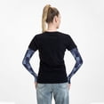 thumbnail image 4 of Lsque Blue Gingham Buffalo Check Cooling Arm Sleeves for Men & Women -Compression Sleeves to Cover Arms for Working,Sun Sleeves for UV Protection,Breathable, Moisture-Wicking, 4 of 8