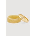 thumbnail image 3 of Women's Metallic and Chunky Resin Bangles Set of 2, 3 of 3