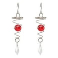 thumbnail image 3 of Wind Chimes, Rotating Wind Chimes Exquisite Craftsmanship Bright And Translucent  For Garden For City Apartment Purple,Green,Blue,Red,Lake Blue, 3 of 8