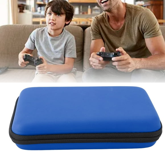 Estuche rígido de transporte para 3ds xl, super n edicio, 2ds xl, new 3ds xl, new 3ds ll, 3ds xl, 3ds ll, con almacenamiento de gran capacidad
