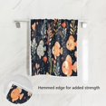 thumbnail image 2 of Towel 30x15 Inch Face Towel Hand Towel Bath Towels Hand Bath Towels Single-Sided Printed Towels, Lightweight, Breathable and Absorbent Colorful Little Fish, 2 of 5