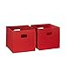 thumbnail image 2 of RiverRidge 2 Pc Storage, Red Folding Bin, 2 Piece, 2 of 4
