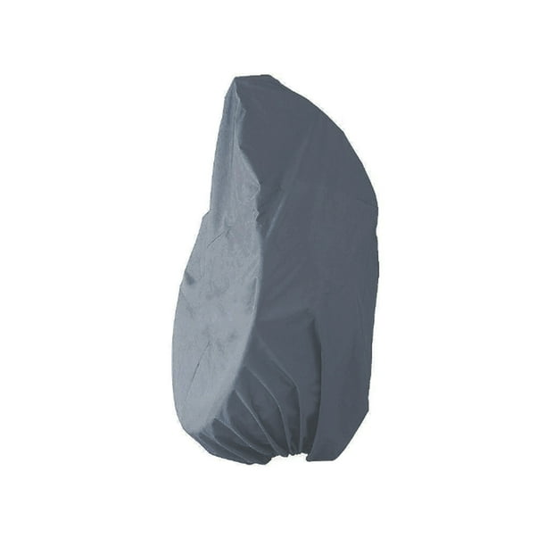 Funda para silla de huevo colgante para patio al aire libre, silla para columpio, impermeable, a prueba de rayos UV, a prueba de polvo, para lluvia, gris seitruly HA001739-02