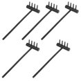 thumbnail image 3 of 5Pcs Sand Rake For Beach Black Plastic Path Design Home Decoration Sandbox, 3 of 9