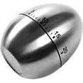 thumbnail image 3 of kitchen timer “Egg” kitchen timer Funny egg-shaped egg timer, stainless steel, kitchen timer with stopwatch, hand wash, 3 of 7