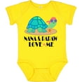 thumbnail image 3 of Inktastic Nana and Papaw Love Me Grandchild Turtle Boys or Girls Baby Bodysuit, 3 of 5