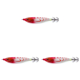 thumbnail image 1 of Señuelo Pesca Luminoso Anzuelos Calamar Anzuelo Artificial Cebos Jigging () Rojo, 1 of 4