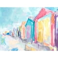 thumbnail image 3 of Pepe, Susan 14x12 Black Modern Framed Museum Art Print Titled - Brighton Beach, 3 of 5