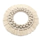 thumbnail image 1 of Tapiz redondo de macramé bohemio para colgar en la pared, decoración de arte tejido a mano C, 1 of 8