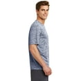 thumbnail image 3 of Sport Tek 1151132 Mens PosiCharge Electric Heather Tee, True Navy Electric - 3XL, 3 of 6