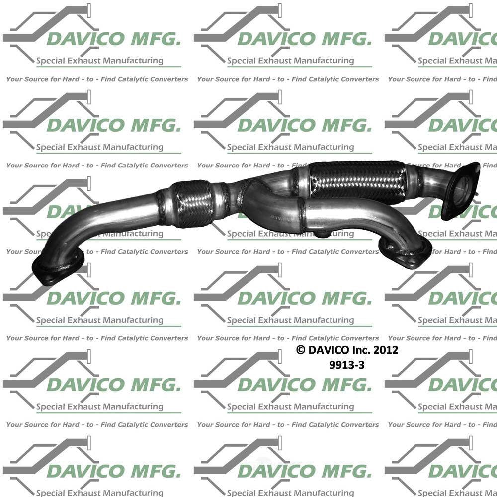 Davico Mfg 329913 Exact-Fit Exhaust Pipe