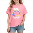 thumbnail image 1 of Camiseta de Manga Corta Linda Tops Niñas Niños Gráficos Camiseta de la Escuela Temporada Imprimir Tee para Niños, 1 of 9