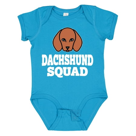 

Inktastic Dog Dachshund Squad Gift Baby Boy or Baby Girl Bodysuit