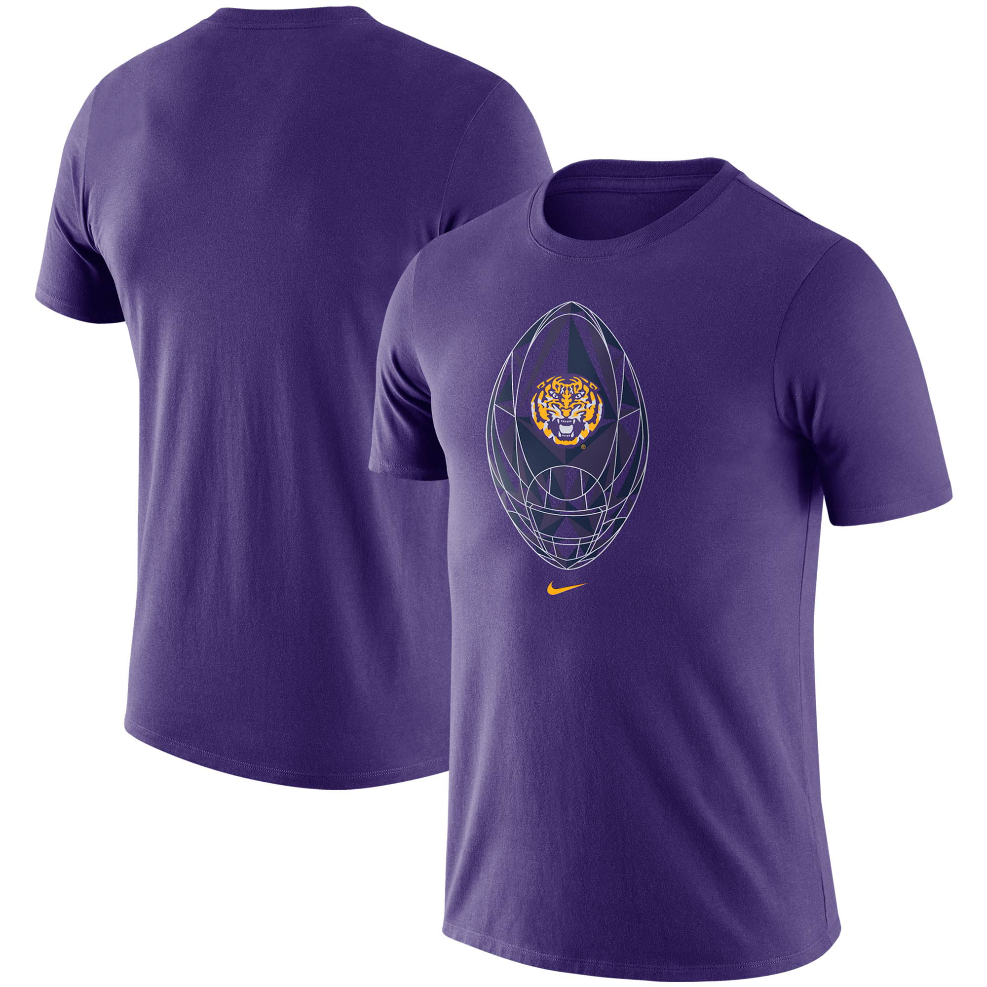 LSU Tigers Fanatics Branded Team Stealth Arc T-Shirt - Purple