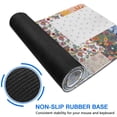 thumbnail image 6 of Long Mouse Pads for Desk,Pioneer Flower Floral Print Pattern Desk Mats on Top Of Desks, Desk Mouse Pad Extra Large with 3mm Non-Slip Base and Stitched Edge for Gaming,Office,Work,Home 31.5"x11.8", 6 of 6