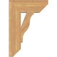 thumbnail image 3 of Ekena Millwork 5 1/2"W x 18"D x 26"H Funston Slat Smooth Bracket, Western Red Cedar, 3 of 4