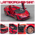 thumbnail image 4 of (Boxed) New Howdy A3202 Simulation 1  32 Rambo Flash Alloy Sports Car Model Ornaments Wholesale, 4 of 6