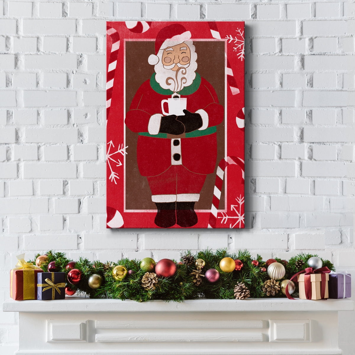 Cozy Cocoa Christmas Collection B- Gallery Wrapped Canvas